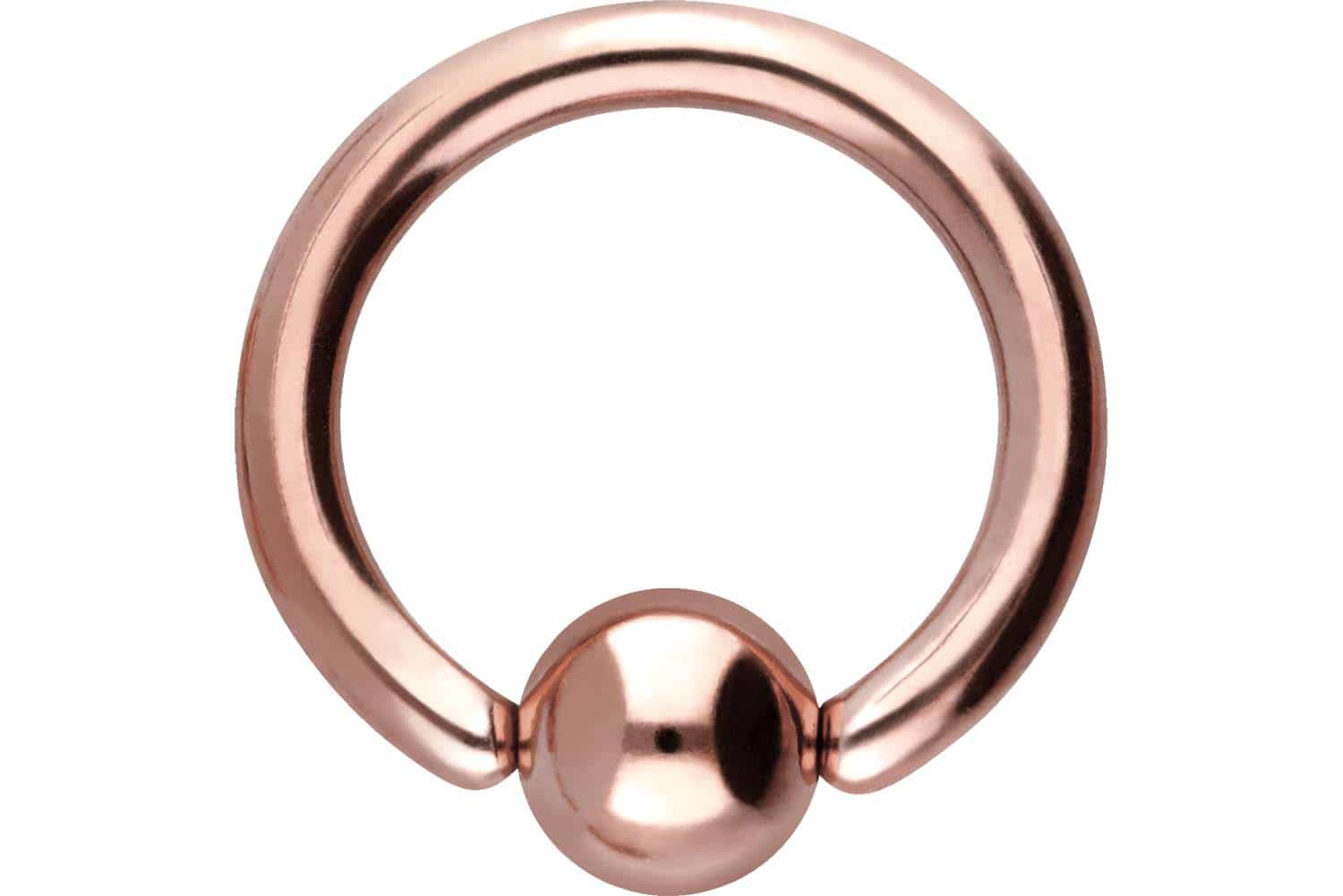 Chirurgenstahl Klemmkugelring Piercing